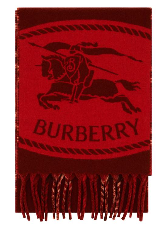 26FW 버버리 머플러/스카프 8130401 A4587 Burgundy - BURBERRY