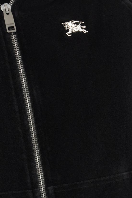26FW 버버리 후드 티셔츠 8130905 A1189 Black - BURBERRY