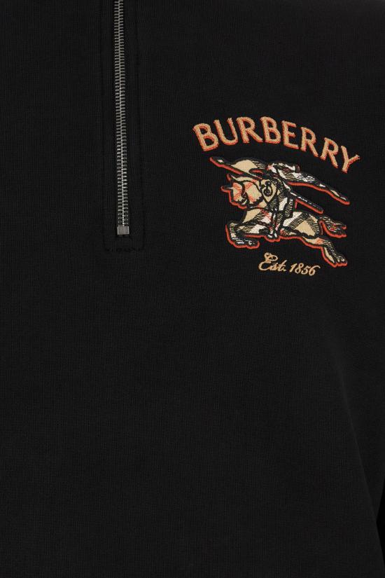 26FW 버버리 후드 티셔츠 8135970 A1189 Black - BURBERRY