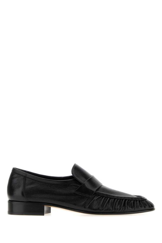 26FW 더로우 소프트 카프스킨 로퍼 F1280 L894 BLK BLACK DOM