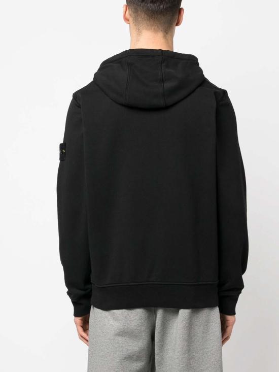 26FW 스톤 아일랜드 오가닉 코튼 플리스 레귤러핏 후드 스웨트셔츠 오가닉 코튼 플리스 레귤러핏 후드 스웨트셔츠 L2S156100062S0051V0029 - STONE ISLAND