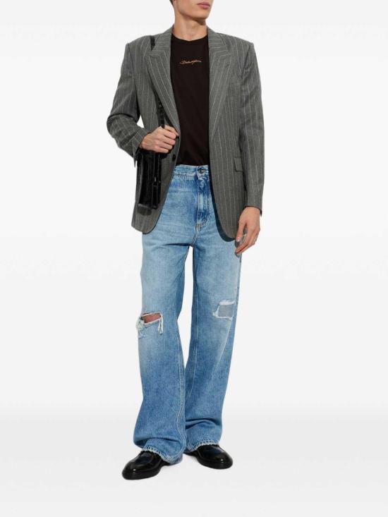 26FW 돌체앤가바나 데님 팬츠 GP23DZG8PJ3S9001 GREY - DOLCE & GABBANA