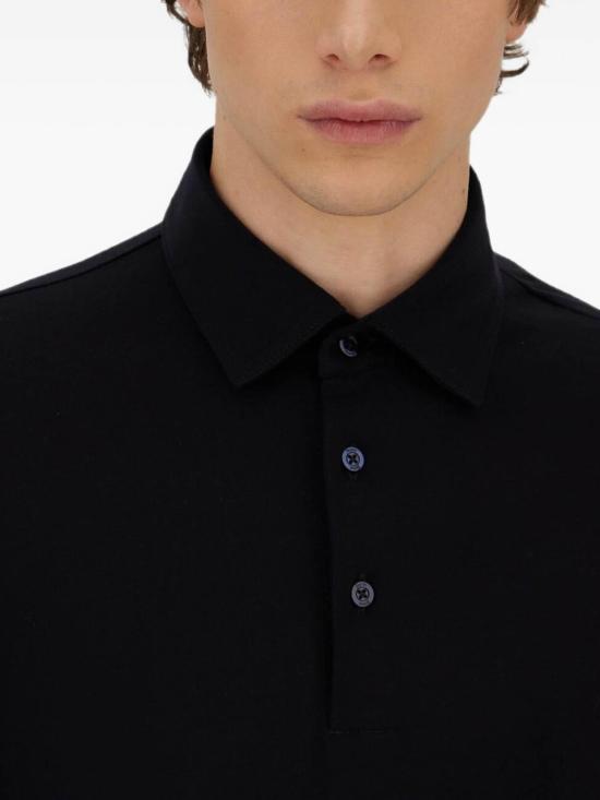 26FW 에르노 폴로 티셔츠 JPL0013UR520689200 DARK BLUE - HERNO