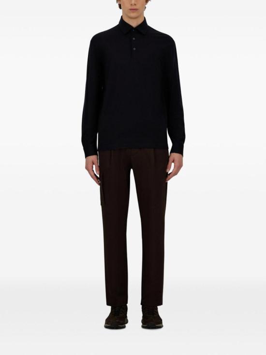 26FW 에르노 폴로 티셔츠 JPL0013UR520689200 DARK BLUE - HERNO