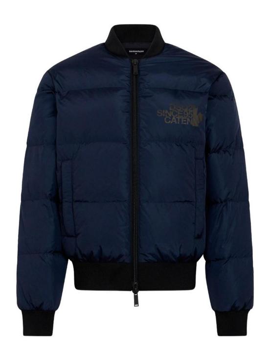 26FW 디스퀘어드2 숏패딩 S74AM1612S53817487 BLUE