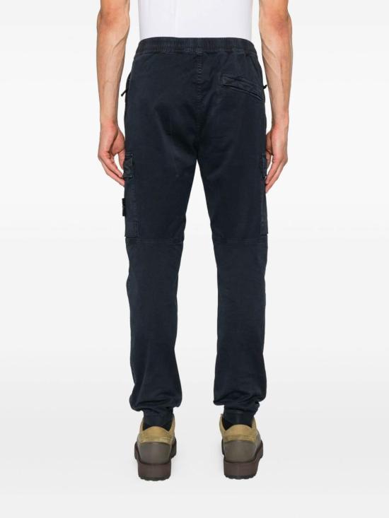 26FW 스톤 아일랜드 와펜 패치 테이퍼드 팬츠 L2S153100033S00L1V0120 DARK BLUE - STONE ISLAND