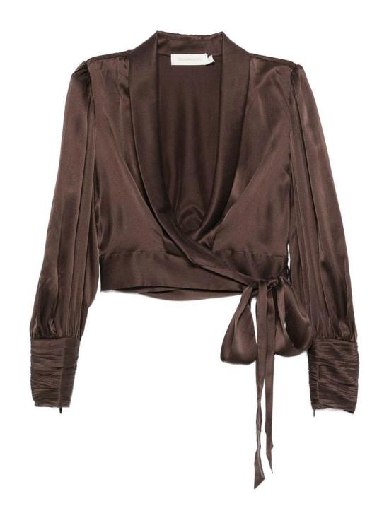 26FW 짐머만 민소매 티셔츠 4913TF26RBCHBITTERCHOCOLATE BROWN