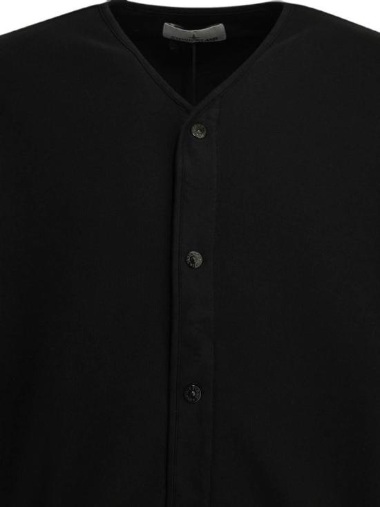 26FW 스톤 아일랜드 오가닉 코튼 플리스 오버사이즈핏 가디건 스웨트셔츠 오가닉 코튼 플리스 오버사이즈핏 가디건 스웨트셔츠 L2S156100010S0051V0029 - STONE ISLAND