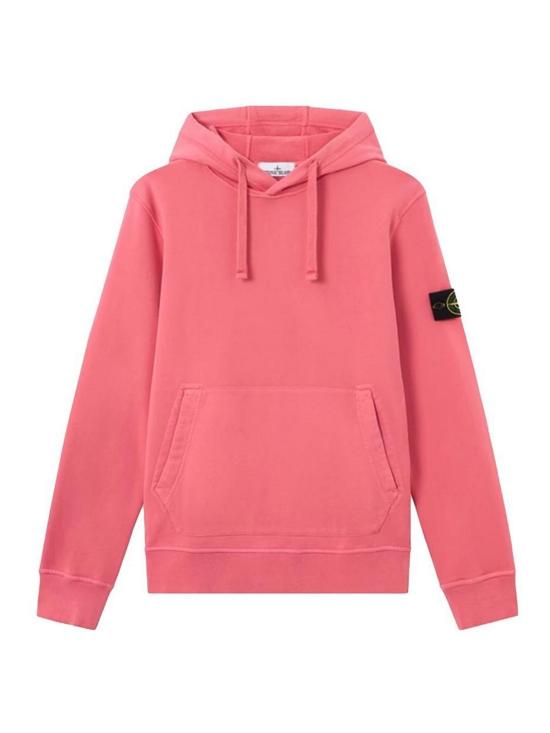 26FW 스톤 아일랜드 오가닉 코튼 플리스 레귤러핏 후드 스웨트셔츠 오가닉 코튼 플리스 레귤러핏 후드 스웨트셔츠 L2S156100062S0051V0089