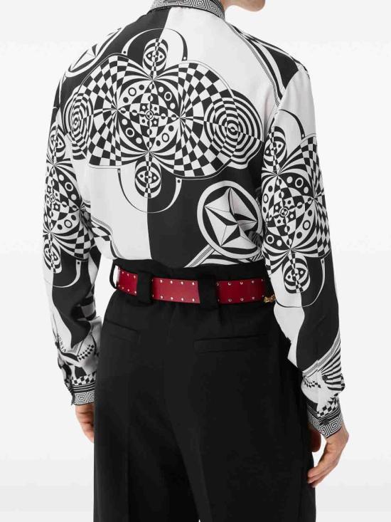 26FW 베르사체 셔츠 10245201A192685B040 BLACK - VERSACE