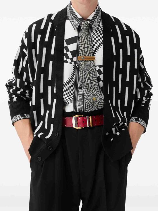 26FW 베르사체 셔츠 10245201A192685B040 BLACK - VERSACE