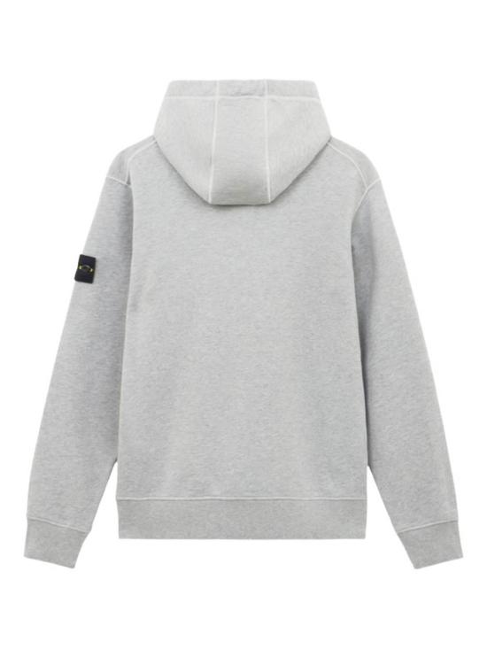 26FW 스톤 아일랜드 오가닉 코튼 플리스 레귤러핏 후드 스웨트셔츠 오가닉 코튼 플리스 레귤러핏 후드 스웨트셔츠 L2S156100062S0M51V0M64 - STONE ISLAND
