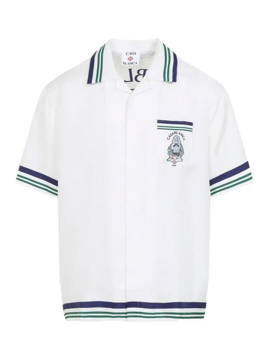 26FW 카사블랑카 셔츠 MPF26SH00301HOTELEMBLEM WHITE
