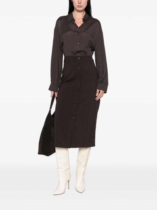 26FW 트윈셋 롱 스커트 262TF201213611 BROWN - TWINSET