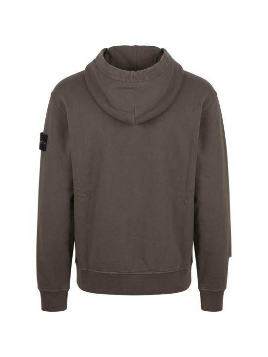 26FW 스톤 아일랜드 오가닉 코튼 플리스 와펜 집업 후드 티셔츠 오가닉 코튼 플리스 와펜 집업 후드 티셔츠 L2S156100009S0051V0078 - STONE ISLAND