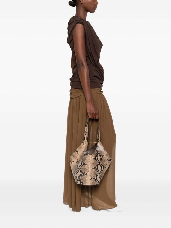 26FW 케이트 스몰 로터스 토트백 H20431057772 BEIGE - KHAITE