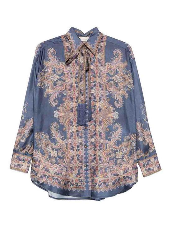26FW 짐머만 셔츠 9676TF261NAPNAVYPAISLEY DARK BLUE