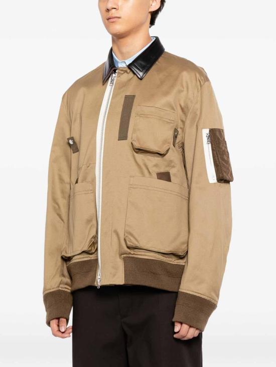 26FW 사카이 봄버 자켓 2604031M642DBEIGE - SACAI