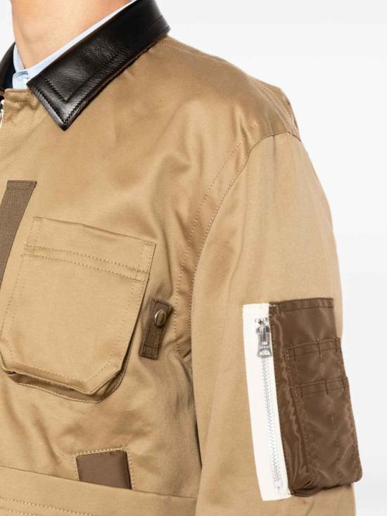 26FW 사카이 봄버 자켓 2604031M642DBEIGE - SACAI