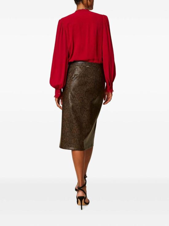 26FW 트윈셋 미디 스커트 262TT228114058 BROWN - TWINSET