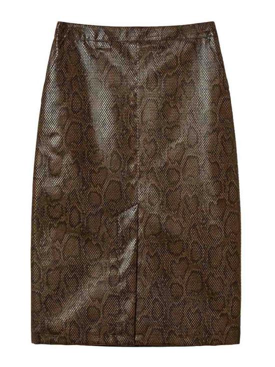 26FW 트윈셋 미디 스커트 262TT228114058 BROWN