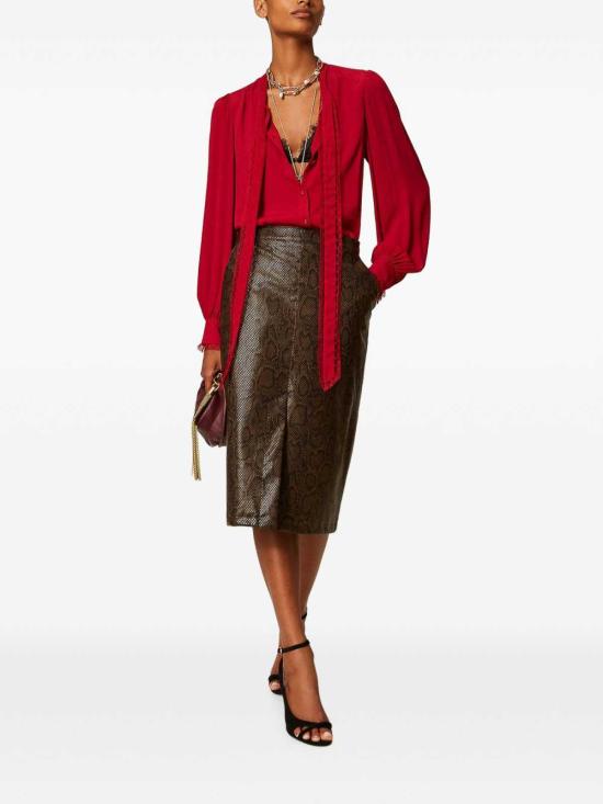 26FW 트윈셋 미디 스커트 262TT228114058 BROWN - TWINSET
