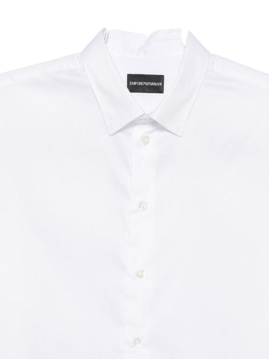 26FW 엠포리오 아르마니 셔츠 EM007373TE23245U0002 WHITE - EMPORIO ARMANI