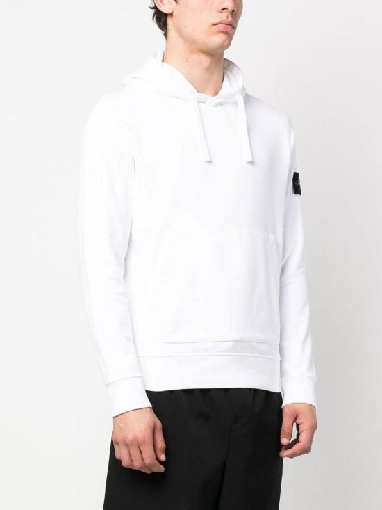 26FW 스톤 아일랜드 오가닉 코튼 플리스 레귤러핏 후드 스웨트셔츠 오가닉 코튼 플리스 레귤러핏 후드 스웨트셔츠 L2S156100062S0051V0001 - STONE ISLAND
