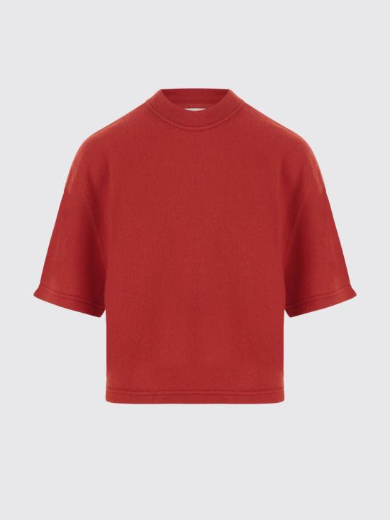 26FW 사 수 파이 반팔 티셔츠 W26692 0502 Red - SA SU PHI