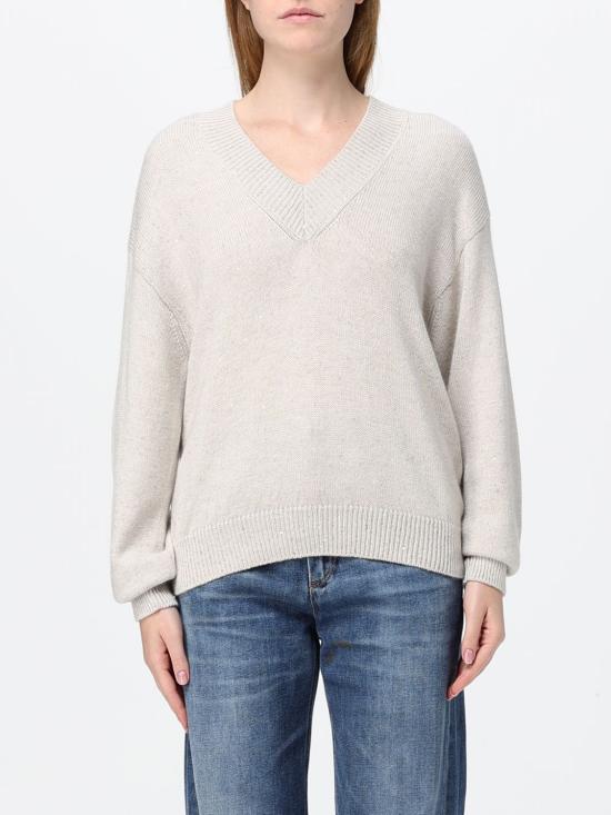 26FW 브루넬로 쿠치넬리 스웨터 M73540802 C9610 Ivory