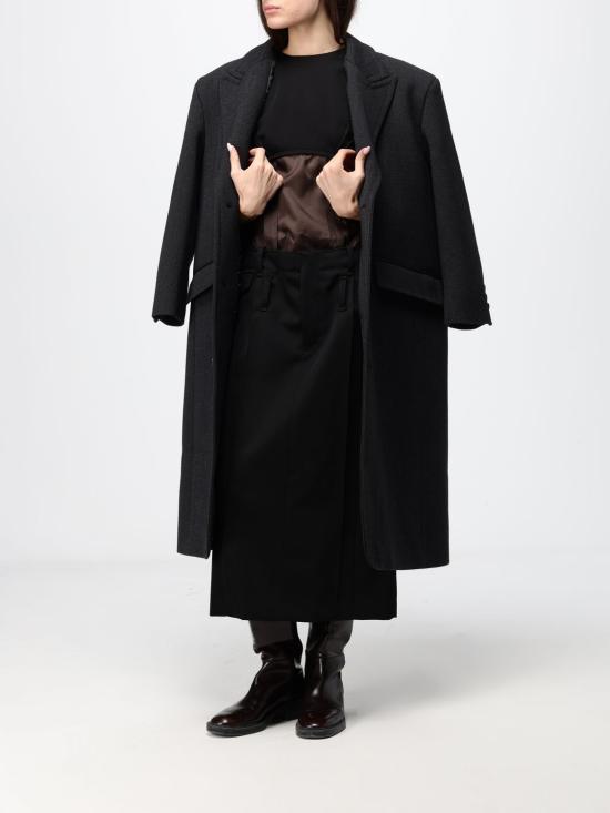 26FW 마르니 롱 원피스 ABMA1624QUUTWA68 00N99 Black - MARNI