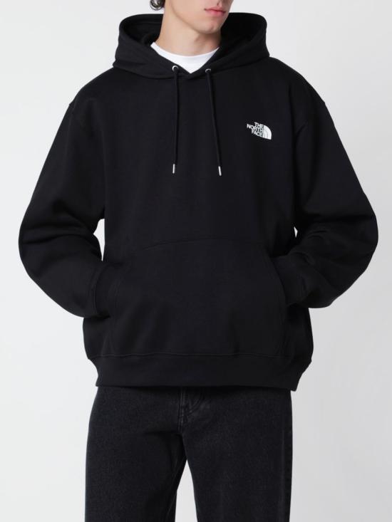 26FW 노스페이스 후드 티셔츠 NF0A8H66 JK31 Black
