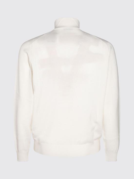 26FW 브루넬로 쿠치넬리 캐시미어 집업 니트 M2200124 CO312 White - BRUNELLO CUCINELLI