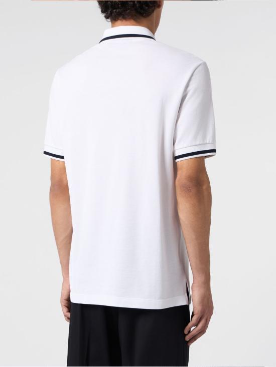 26FW 필립 플레인 폴로 티셔츠 FAFCMTK9258PTE179N 01 White - PHILIPP PLEIN