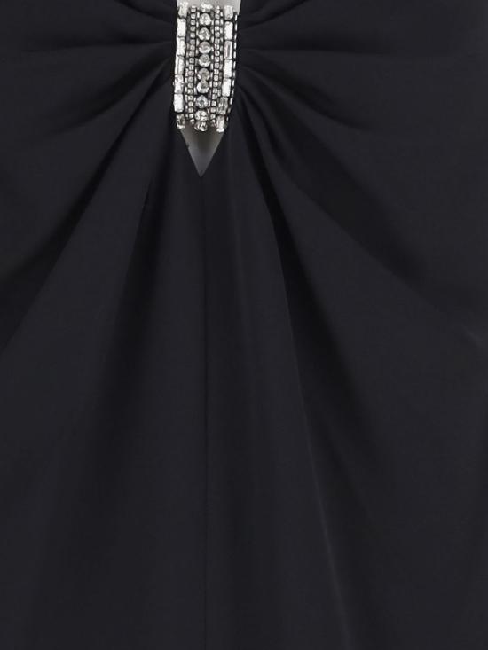 26FW 발렌티노 가라바니 롱 원피스 VAM559VQ NUD Black - VALENTINO GARAVANI