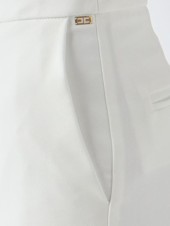 26FW 엘리자베타프랜치 팬츠 PA20267E2 360 Ivory - ELISABETTA FRANCHI