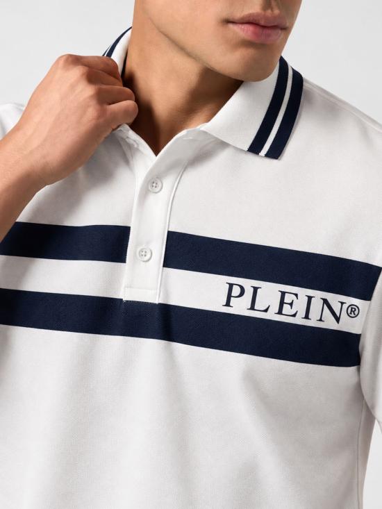 26FW 필립 플레인 폴로 티셔츠 FAFCMTK9209PTE179N 01 White - PHILIPP PLEIN