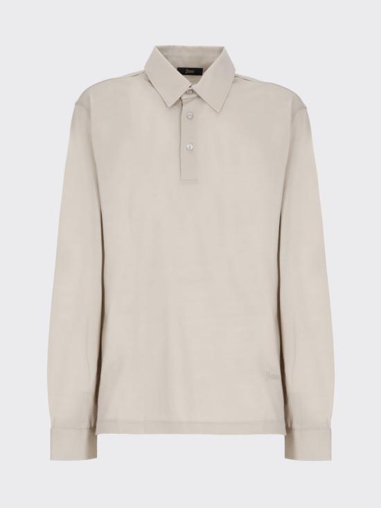 26FW 에르노 폴로 티셔츠 JPL00156U52068 1985 Beige - HERNO