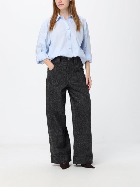 26FW 토템 셔츠 252WRT0480FB0415 206 Blue 1 - TOTEME