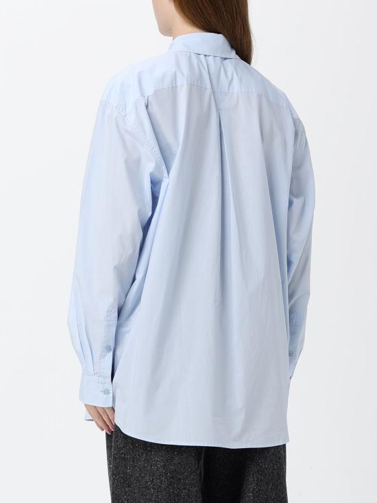 26FW 토템 셔츠 252WRT0480FB0415 206 Blue 1 - TOTEME