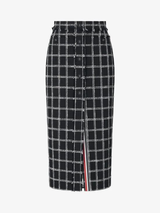 26FW 톰브라운 스커트 FGCA50TF1279 001 Black - THOM BROWNE