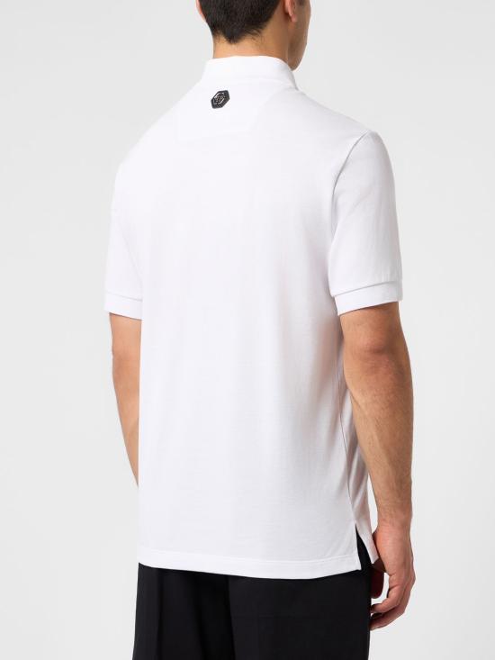 26FW 필립 플레인 폴로 티셔츠 FAFCMTK9204PTE179N 01 White - PHILIPP PLEIN