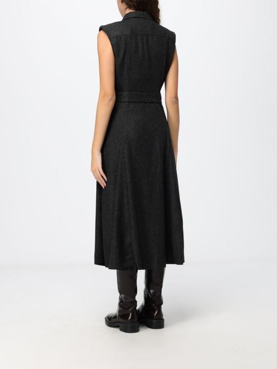 26FW 끄리다 롱 원피스 CADOREFLANELLA DARK GREY Charcoal - CRIDA