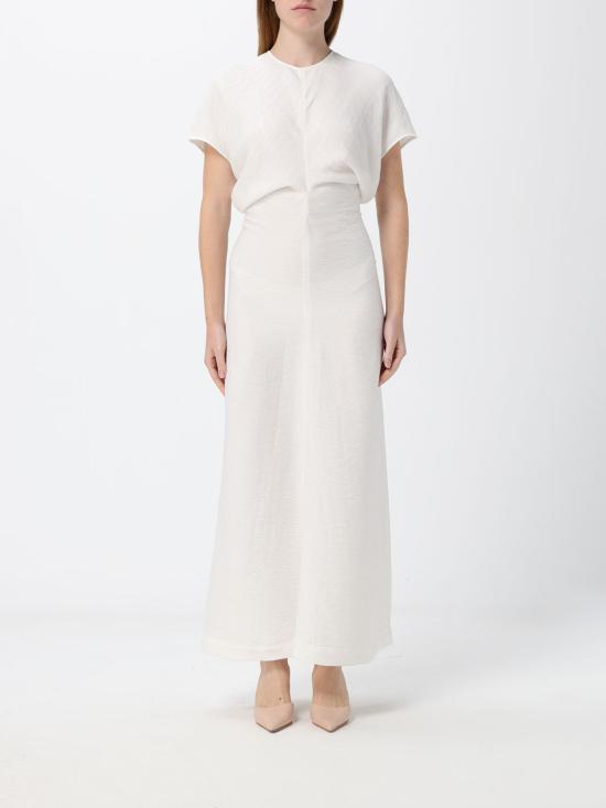 26FW 토템 롱 원피스 243WRD1103FB0199 059 White