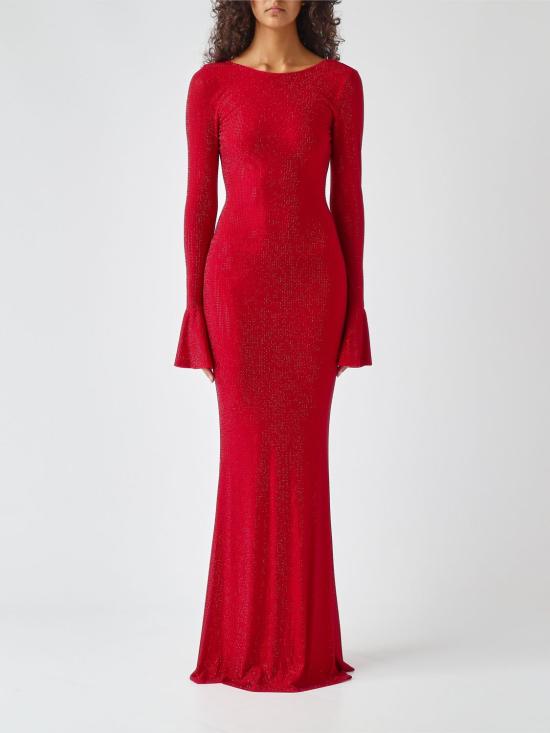 26FW 트웬티포하이치 롱 원피스 A0016 ROSSO Red
