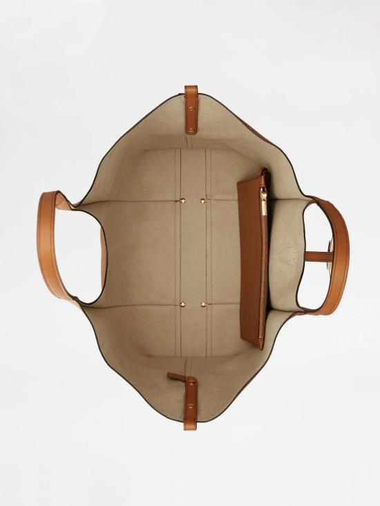 26FW 토즈 T 타임리스 미니 쇼핑백 XBWTSBA0300Q8E S410 Leather - TODS