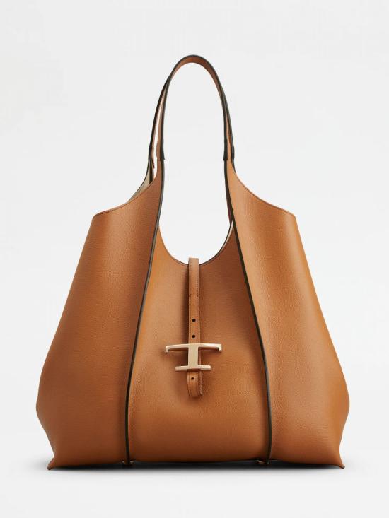26FW 토즈 T 타임리스 미니 쇼핑백 XBWTSBA0300Q8E S410 Leather