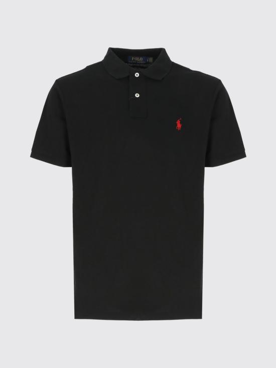 26FW 폴로 랄프로렌 폴로 티셔츠 710795080 006 Black - POLO RALPH LAUREN