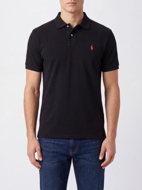 26FW 폴로 랄프로렌 폴로 티셔츠 710795080 006 Black