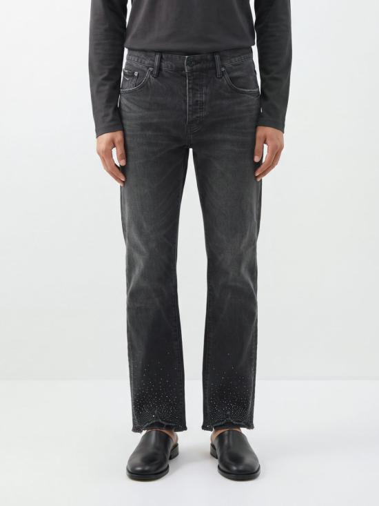 26FW 퍼플 브랜드 데님 팬츠 P001HCBM426 Black